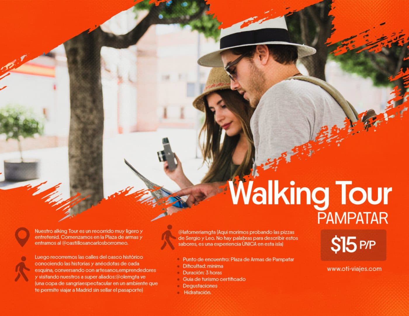 Walking Tour Pampatar — lámina 1 del catálogo