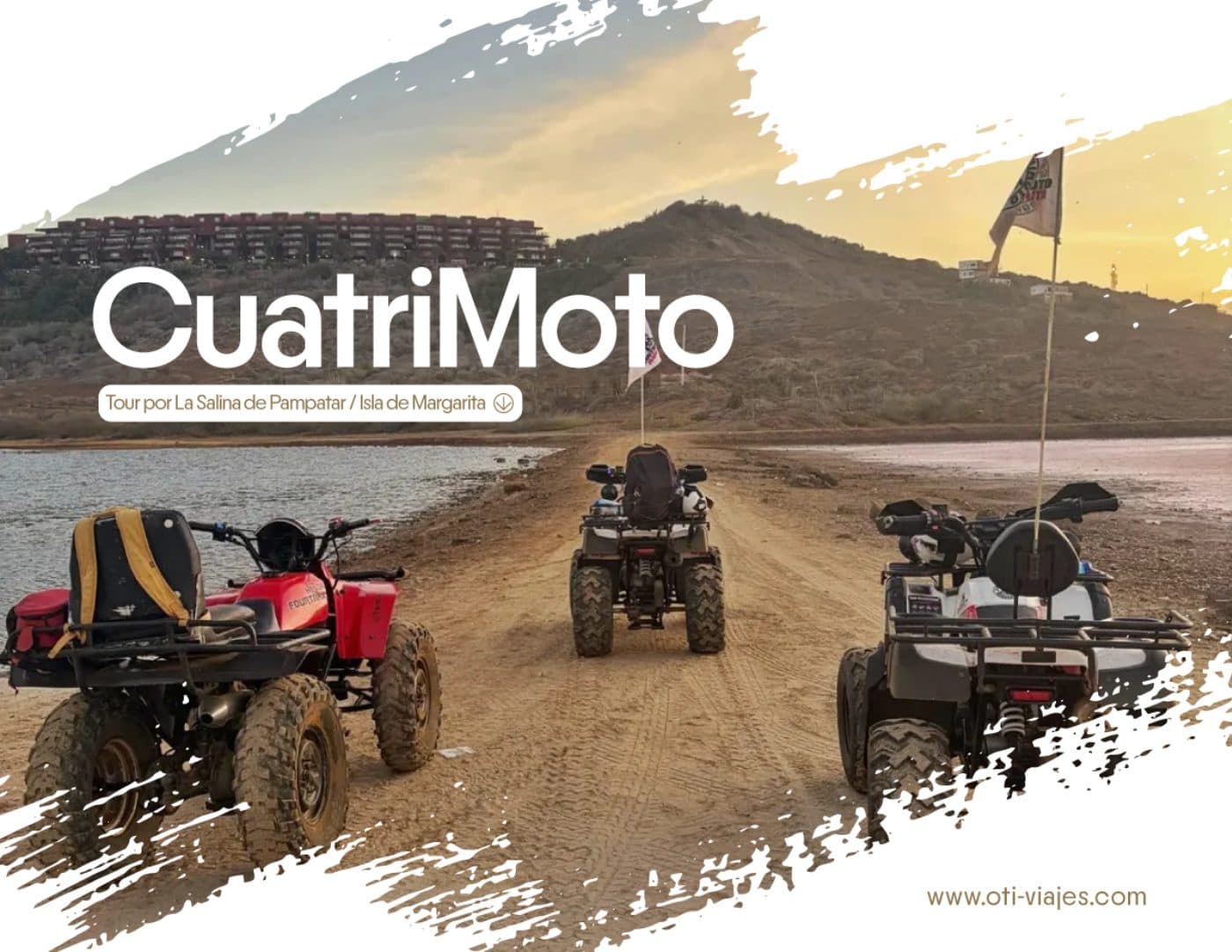 Cuatrimoto · Salina de Pampatar